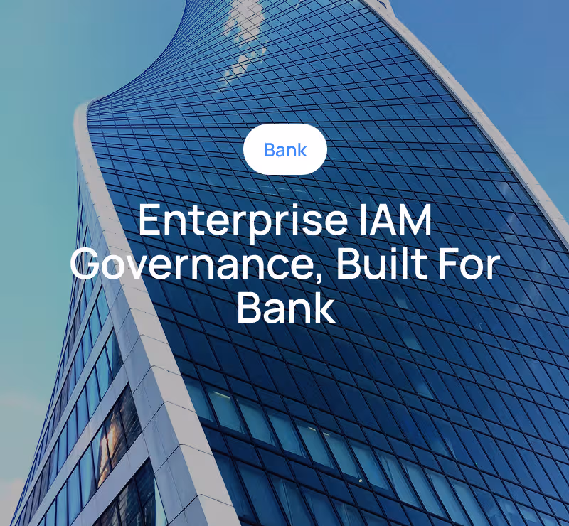 Enterprise IAM Strategy & Governance Framework
