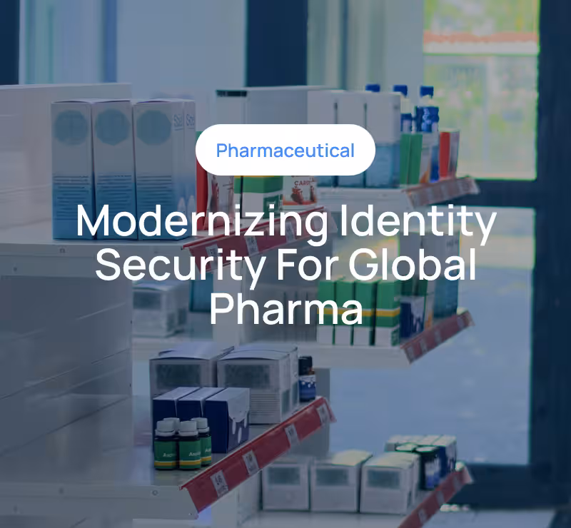 Global IAM Modernization & Governance Design