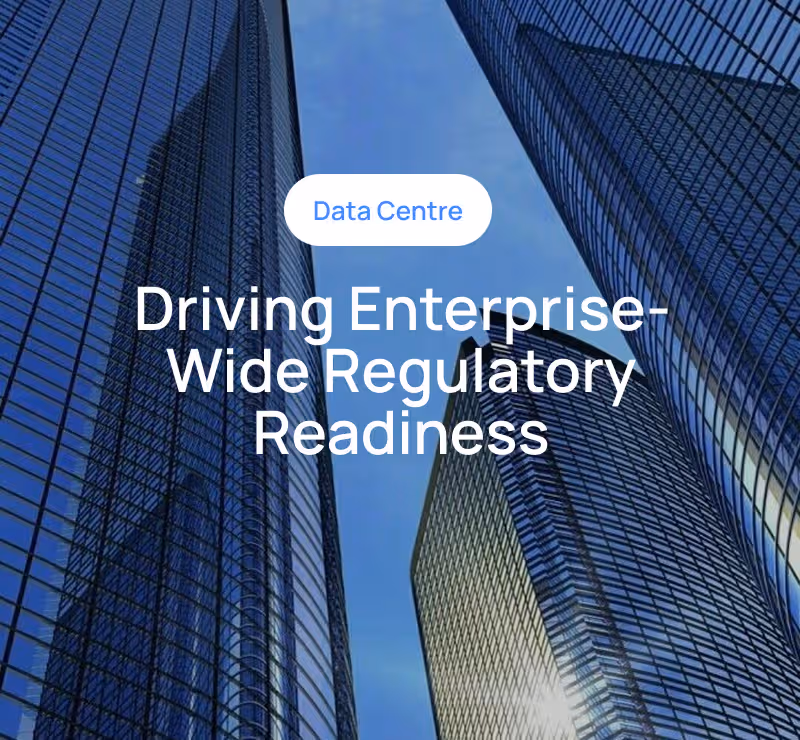 Global Regulatory Roadmap & Resilience Implementation